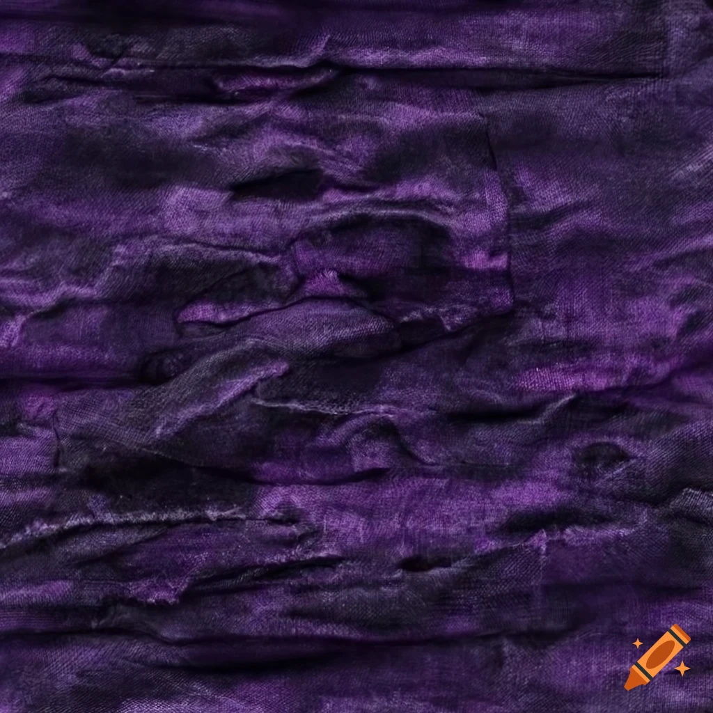purple and black stone washed denim pattern