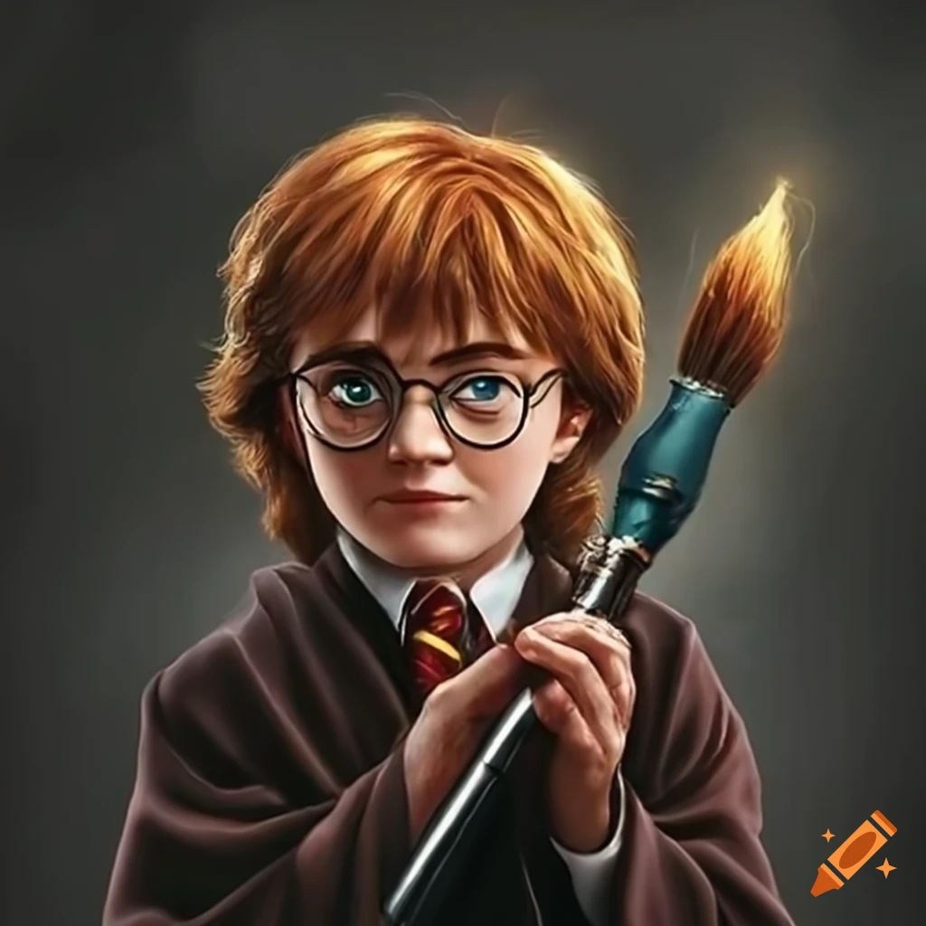 Harry Potter - Baguette Ron Weasley light painting - Imagin'ères