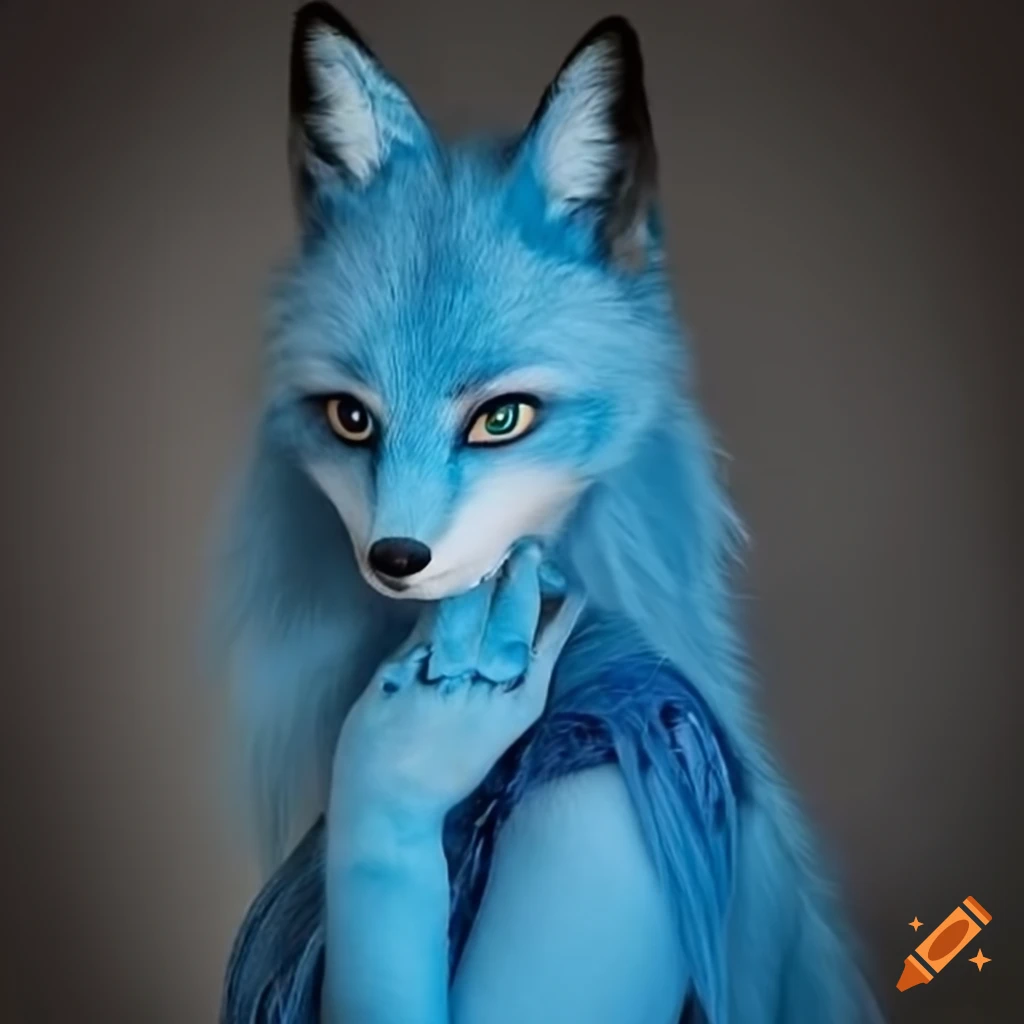 artwork-of-a-blue-anthro-fox-woman-on-craiyon