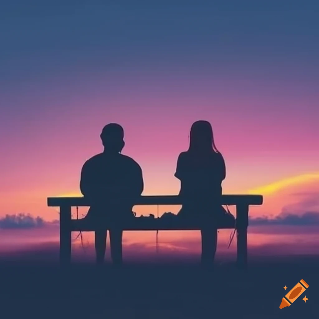 Couple Enjoying The Sunset Together couple-enjoying-the-sunset-together