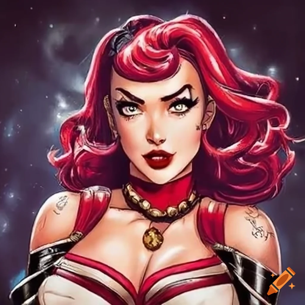 ultra realistic pinup girl artwork