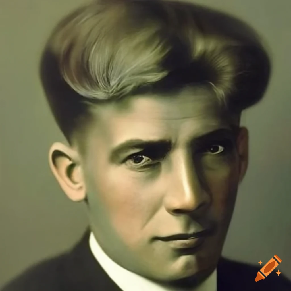 immagine a colori di un uomo infermiere con capelli castani corti e espressione cattiva