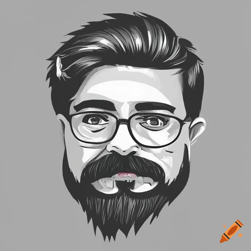portrait-of-a-stylish-male-writer-on-craiyon