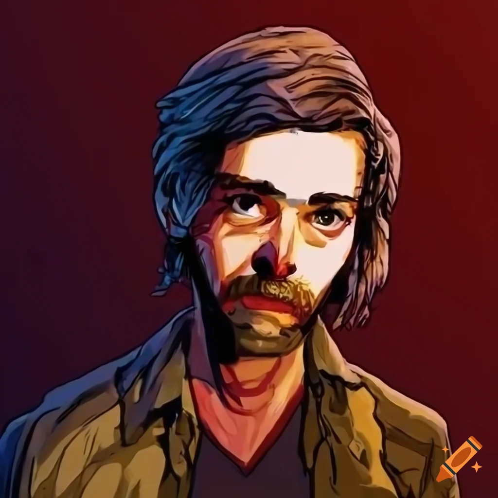 digital-art-of-shane-madej-in-the-style-of-the-walking-dead-on-craiyon