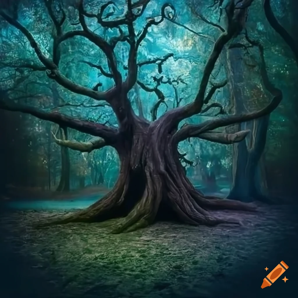 A spirit tree????..'lol', magical, spirit, mystical, tree, HD