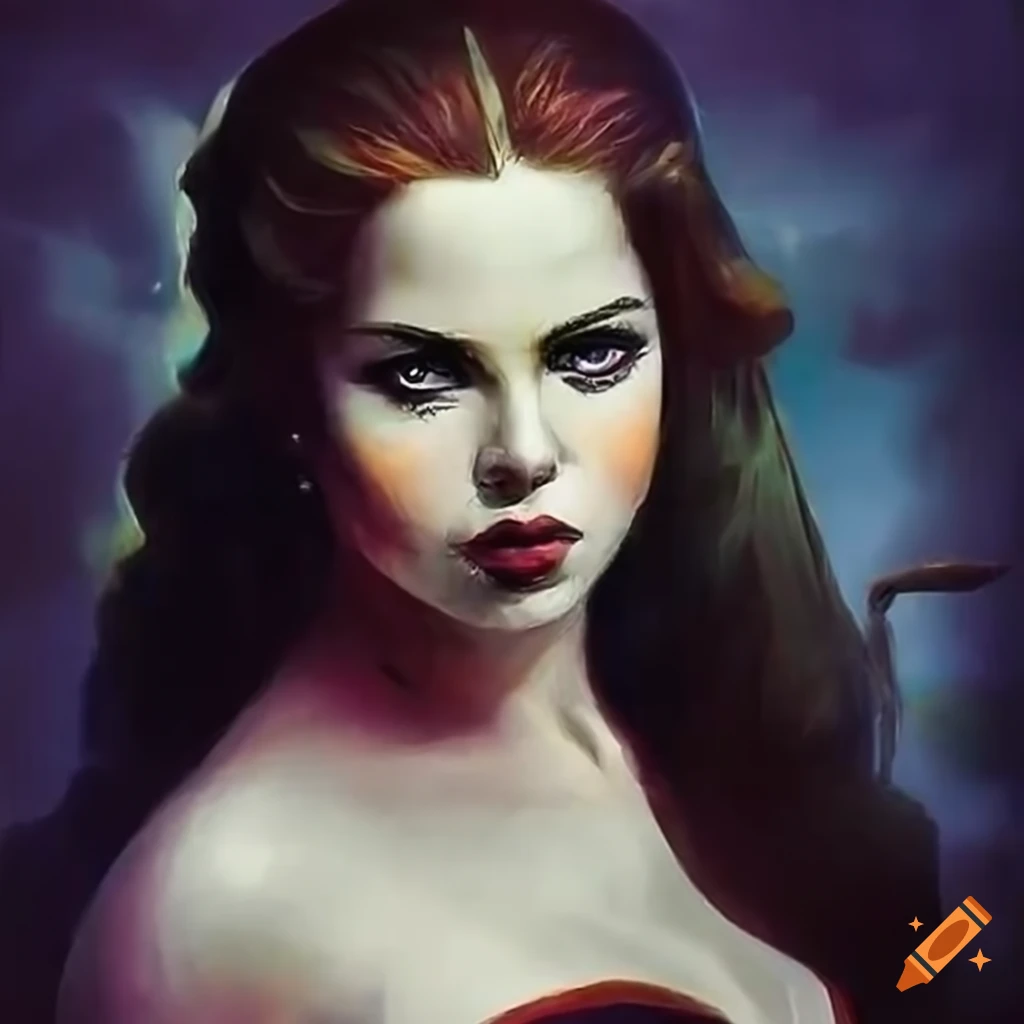 photographic figure study of a young feminine fantasy girl