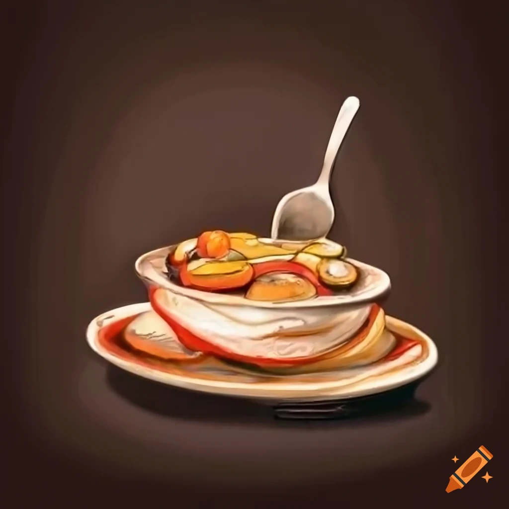 food logo with spoon and fork