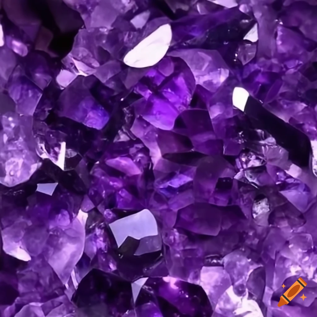 Amethyst Crystal On Craiyon