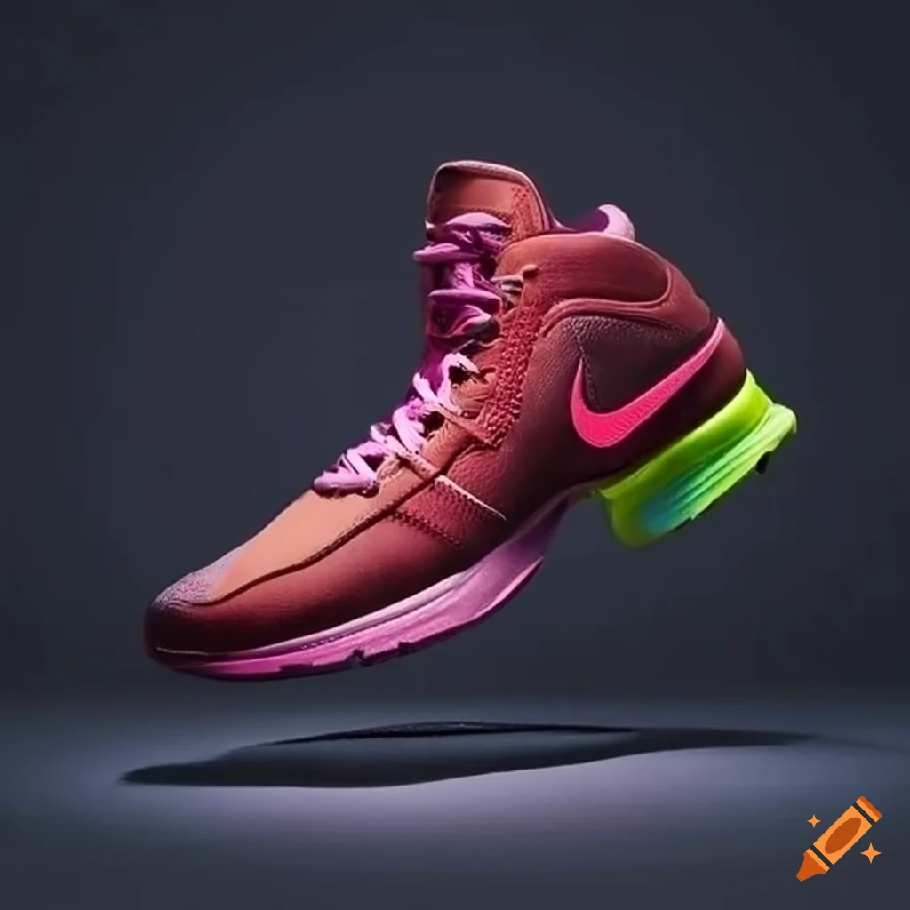 Modern Nike Shoe With Unique Materials On Craiyon