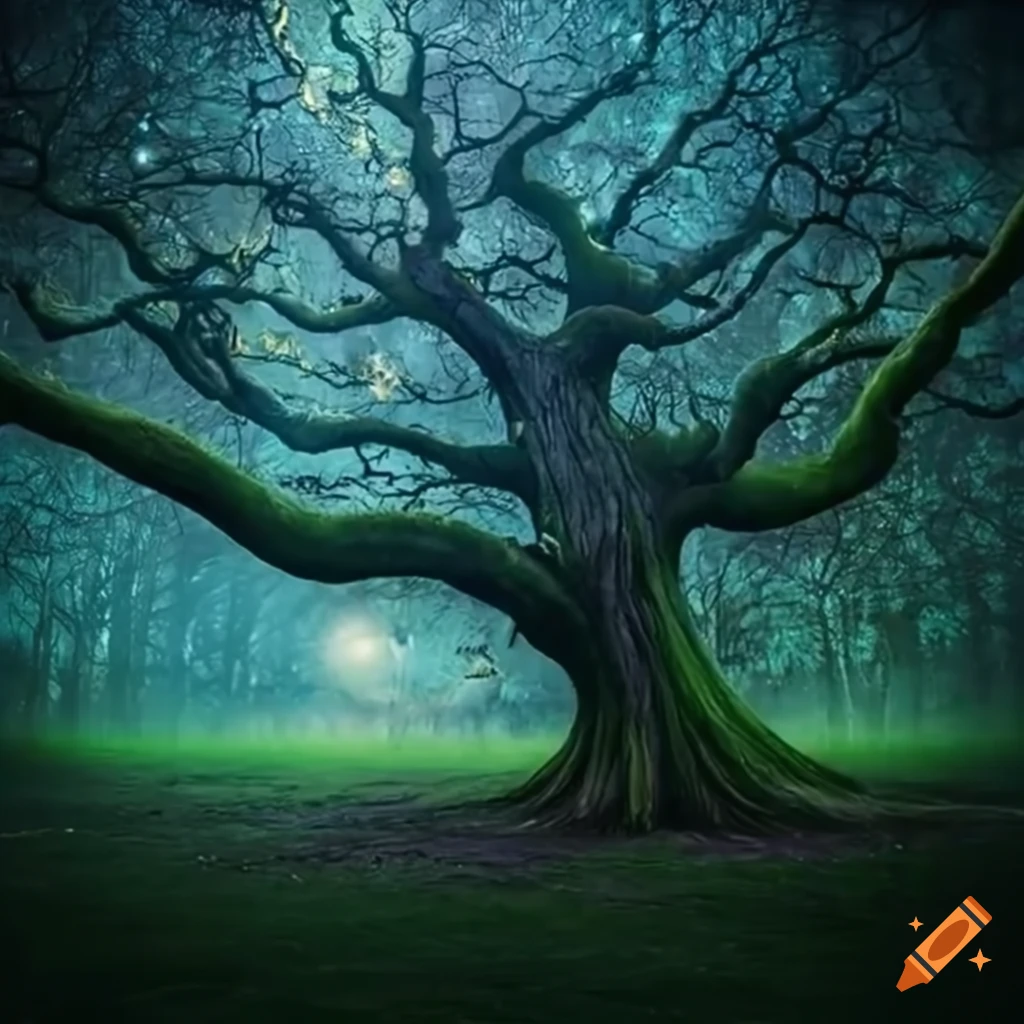 Why is mystical oak tree wallpaper｜TikTok Search