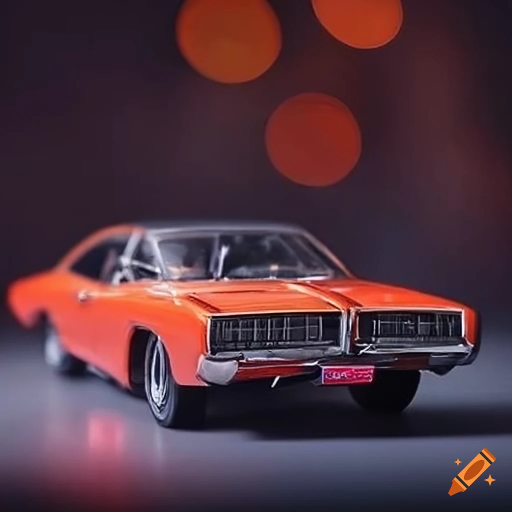 diecast model of an Australian Valiant Charger car