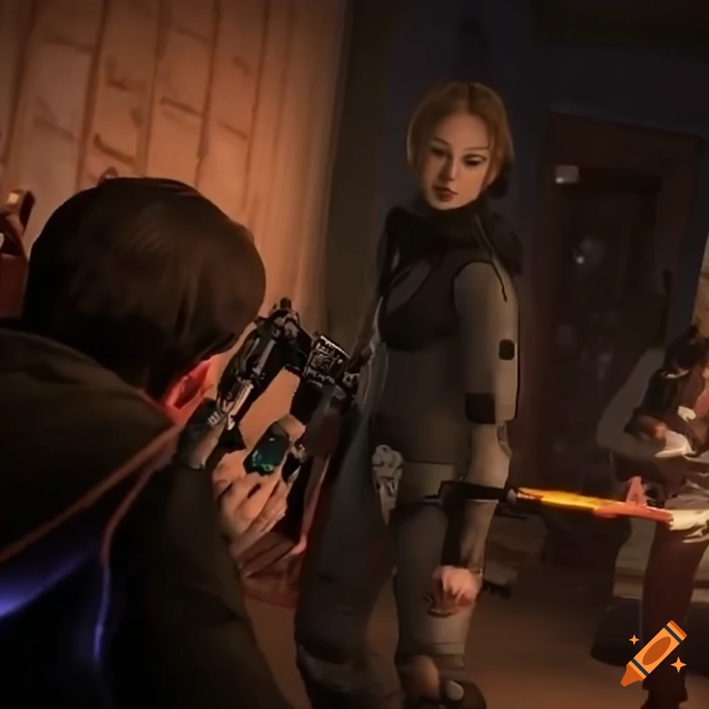 Screenshot of ps4 multiplayer gameplay