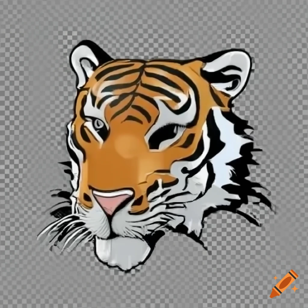 Clipart Tiger Open Mouth - Tiger Logo Png, Transparent Png , Transparent Png  Image - PNGitem