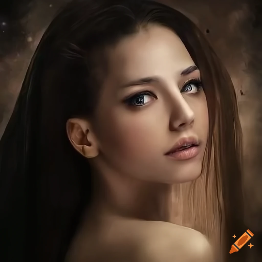 ultra realistic portrait of a feminine fantasy art girl