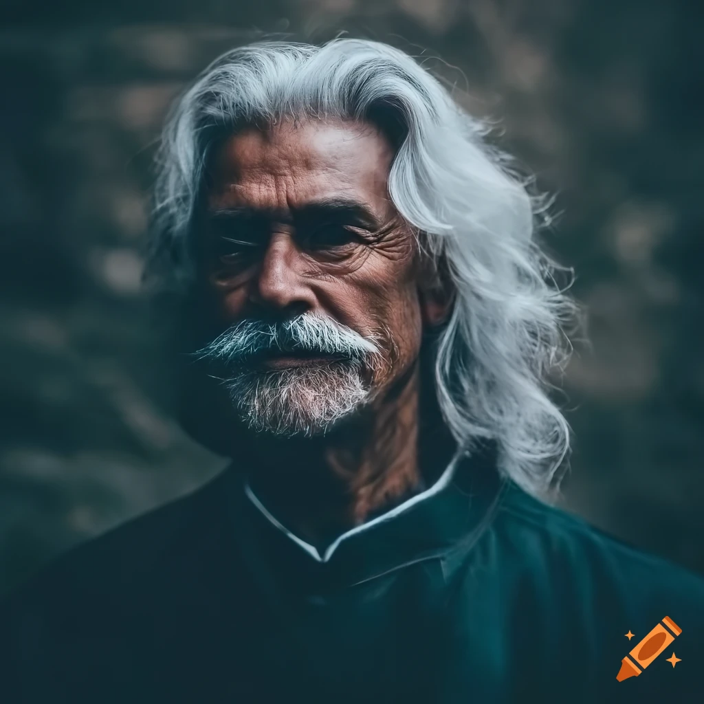 artistic portrait of Thom Merrilin from the Wheel of Time Book Series