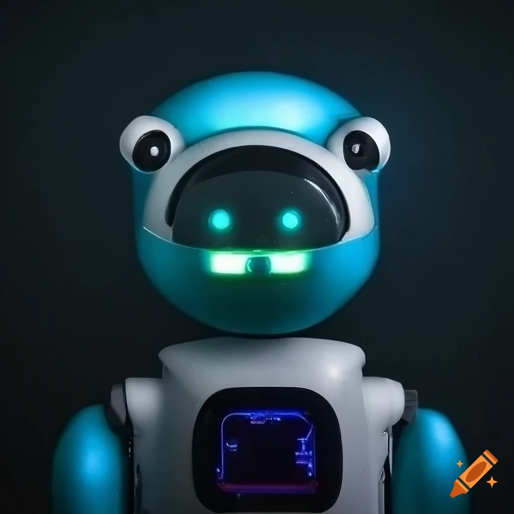 cute rubber robot toy