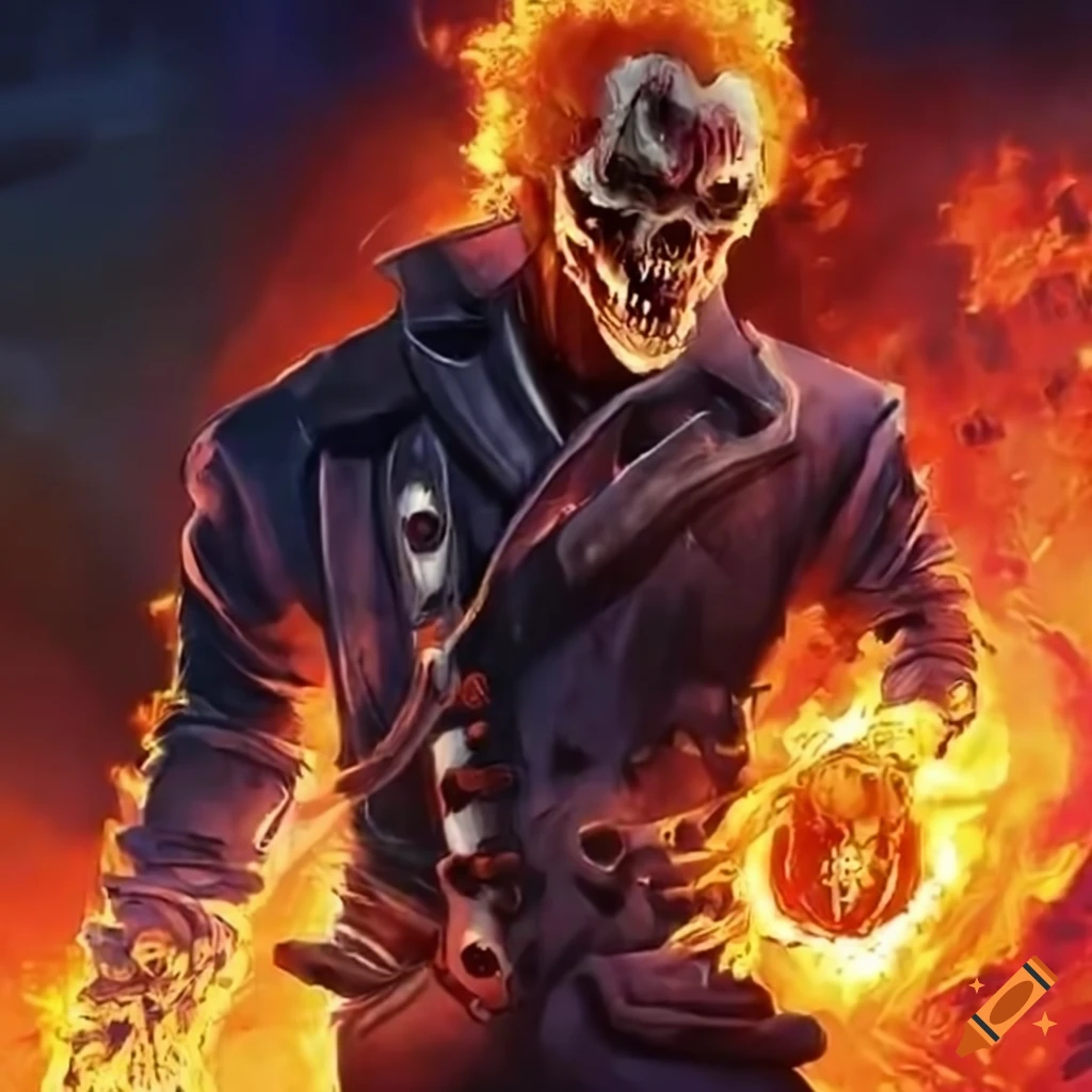 image of a Ghost Rider character