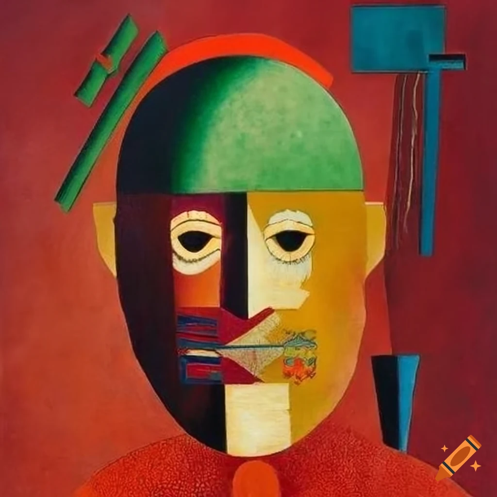 Colorful baba yaga tarot artwork on Craiyon