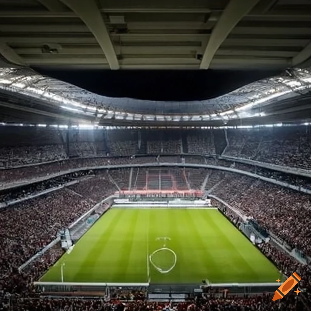 Renovated Stade De Gerland With 60 000 Capacity On Craiyon