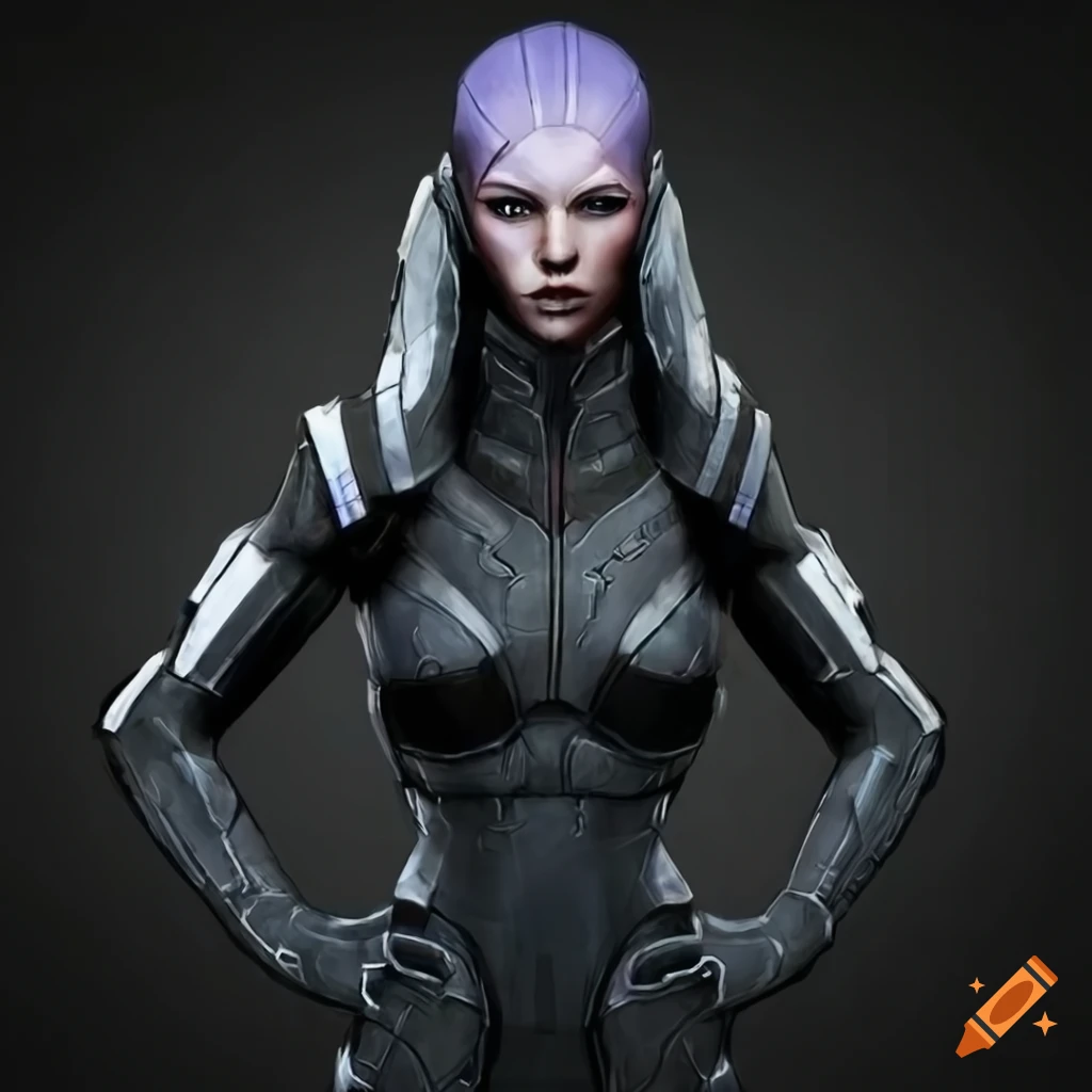 female warmech from Mass Effect