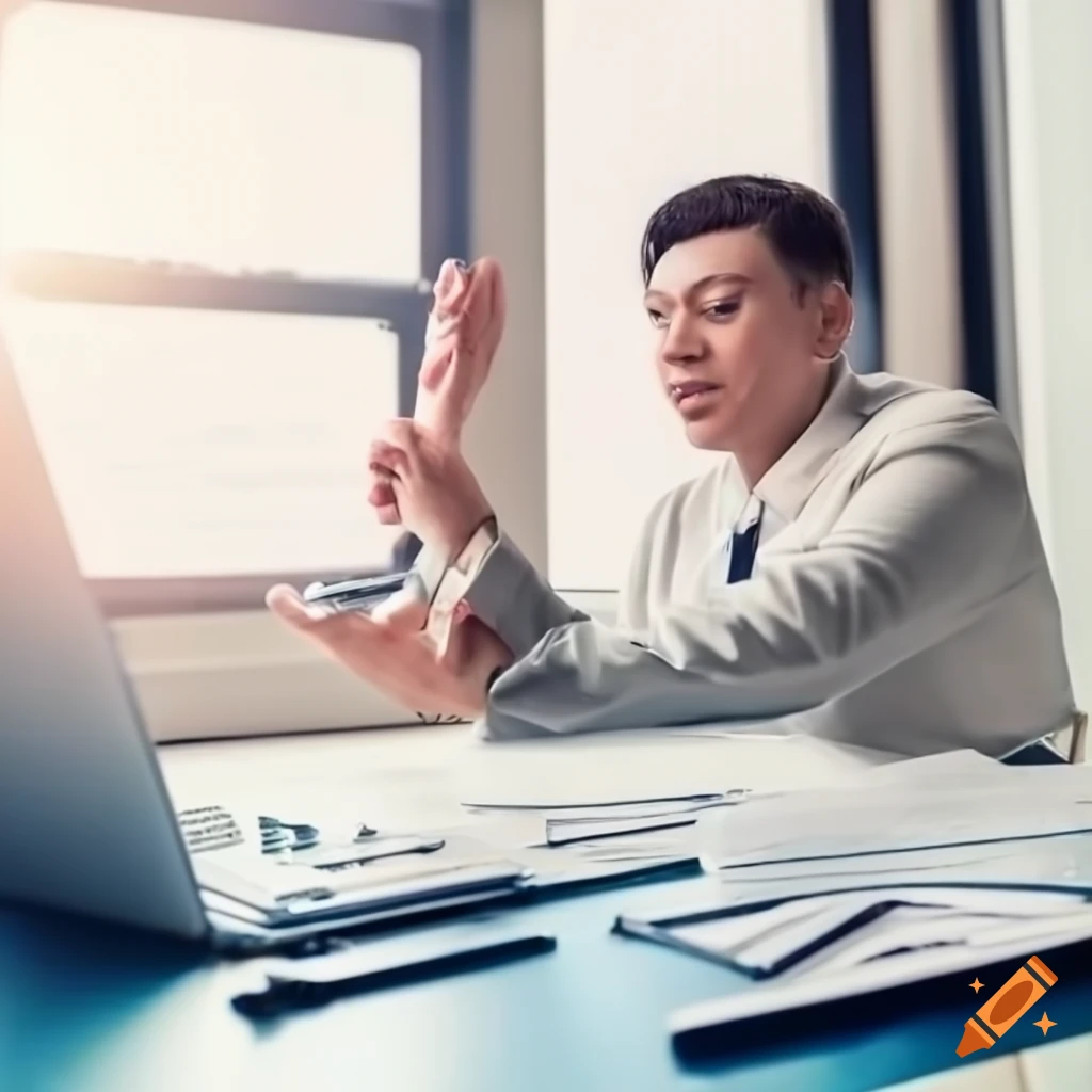 management accountant at work
