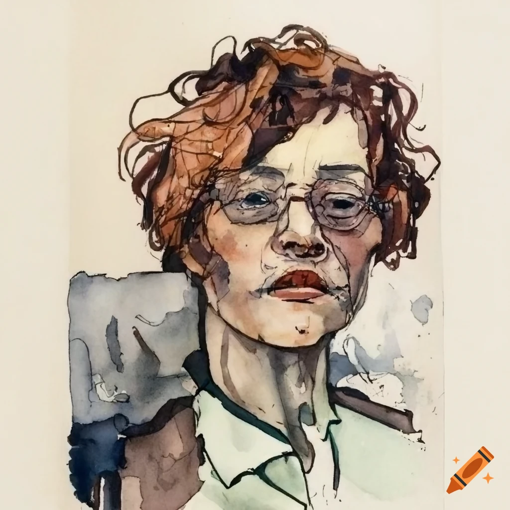 Ink and watercolor artworks by hugo pratt, hermann, and schiele