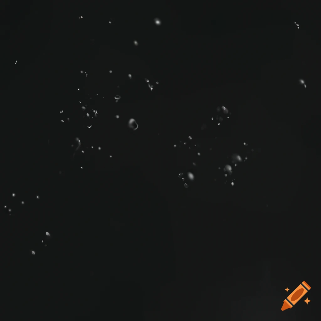 dark abstract background with rising bubbles