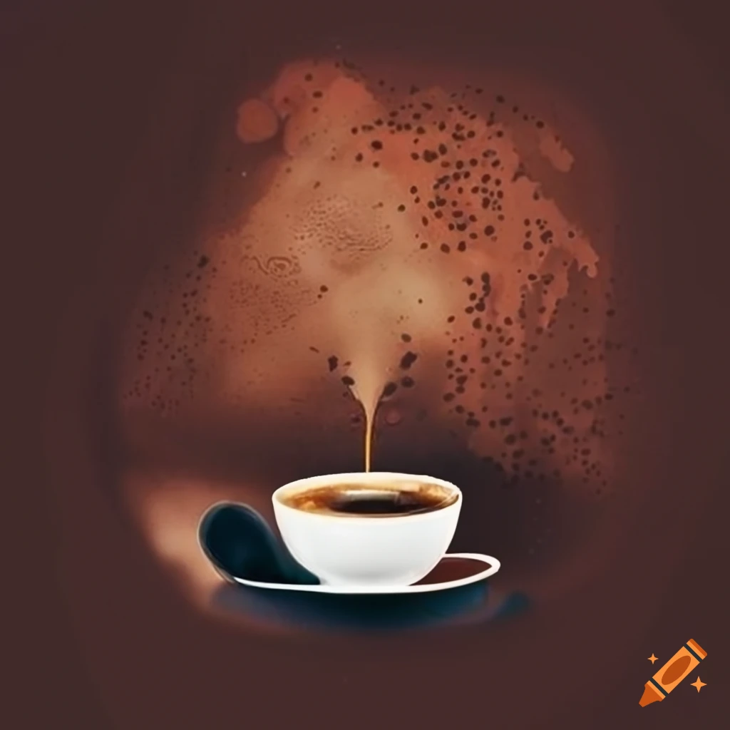 coffee podcast cover design