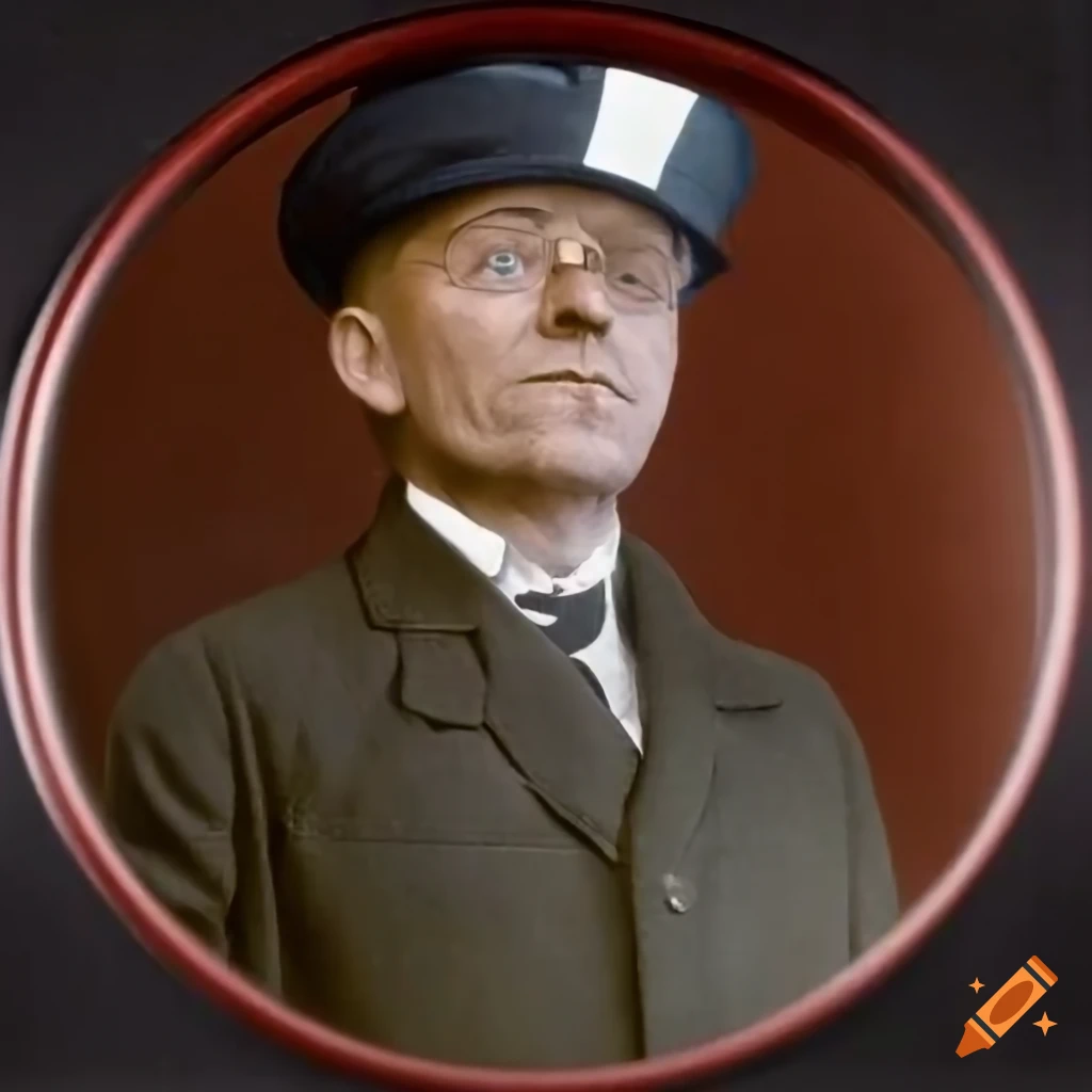 realistic-portrait-of-a-tram-conductor-in-1940s-on-craiyon