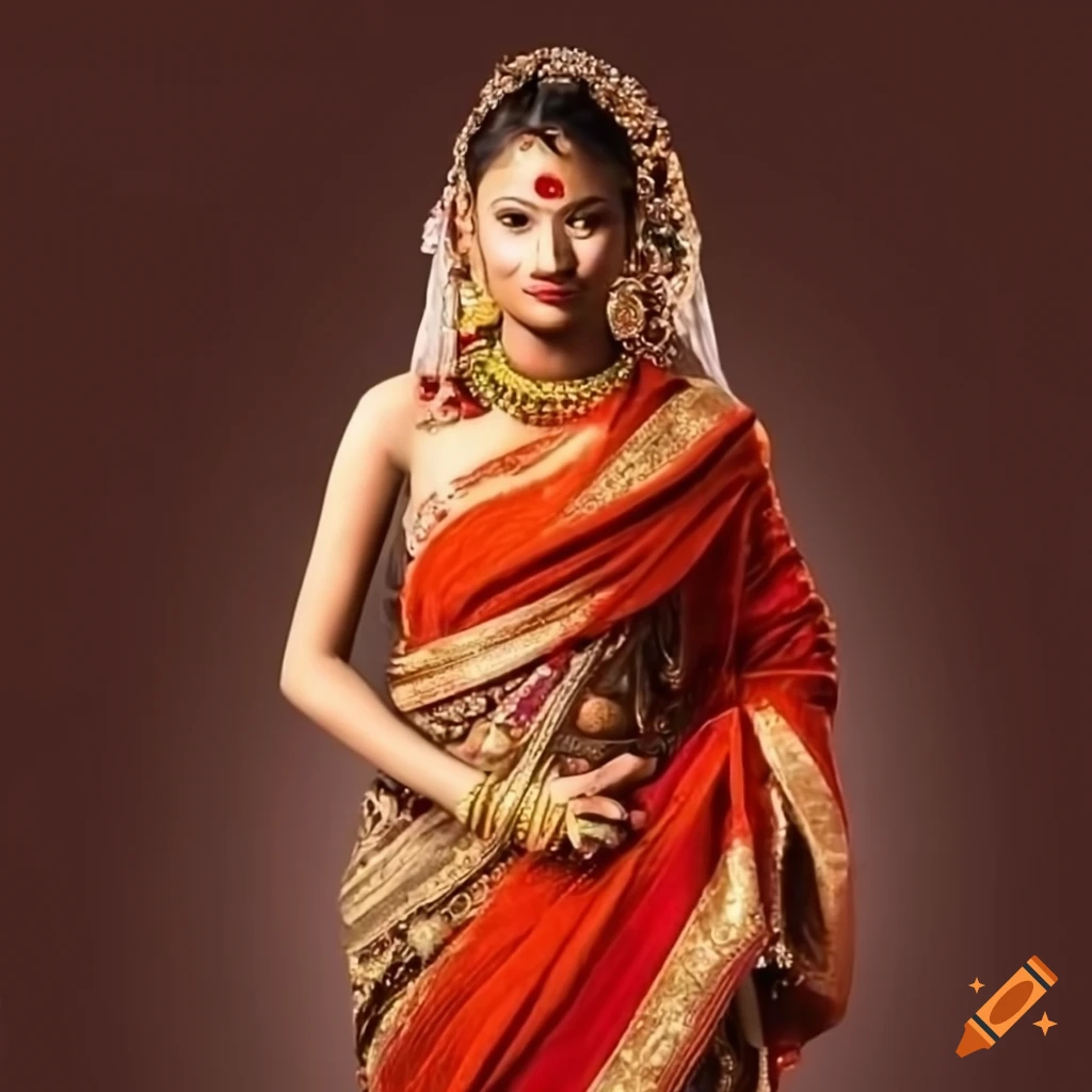 Buy BookMyCostume Bengali Saree Fancy Dress Costume 10-12 years Online at  Low Prices in India - Amazon.in