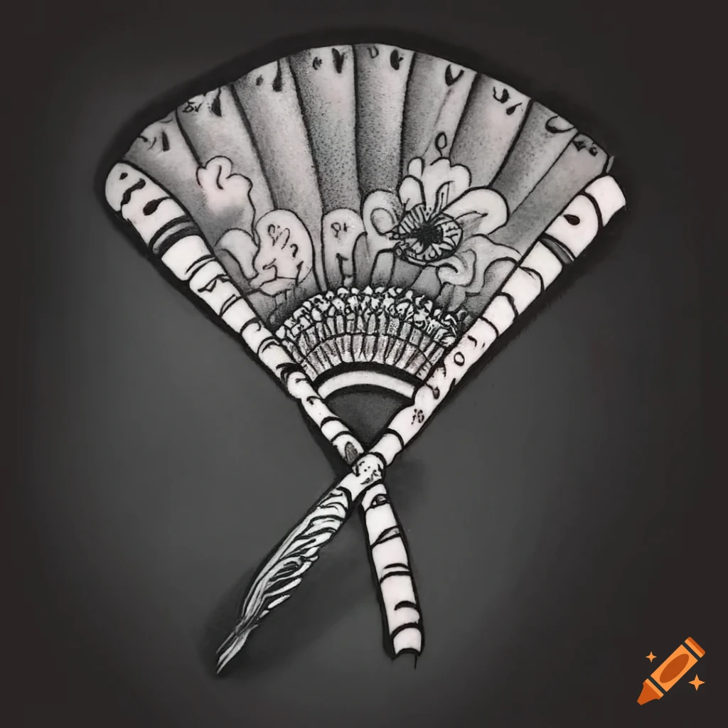 Hand Fan design | Easy drawings, Designs to draw, Henna designs