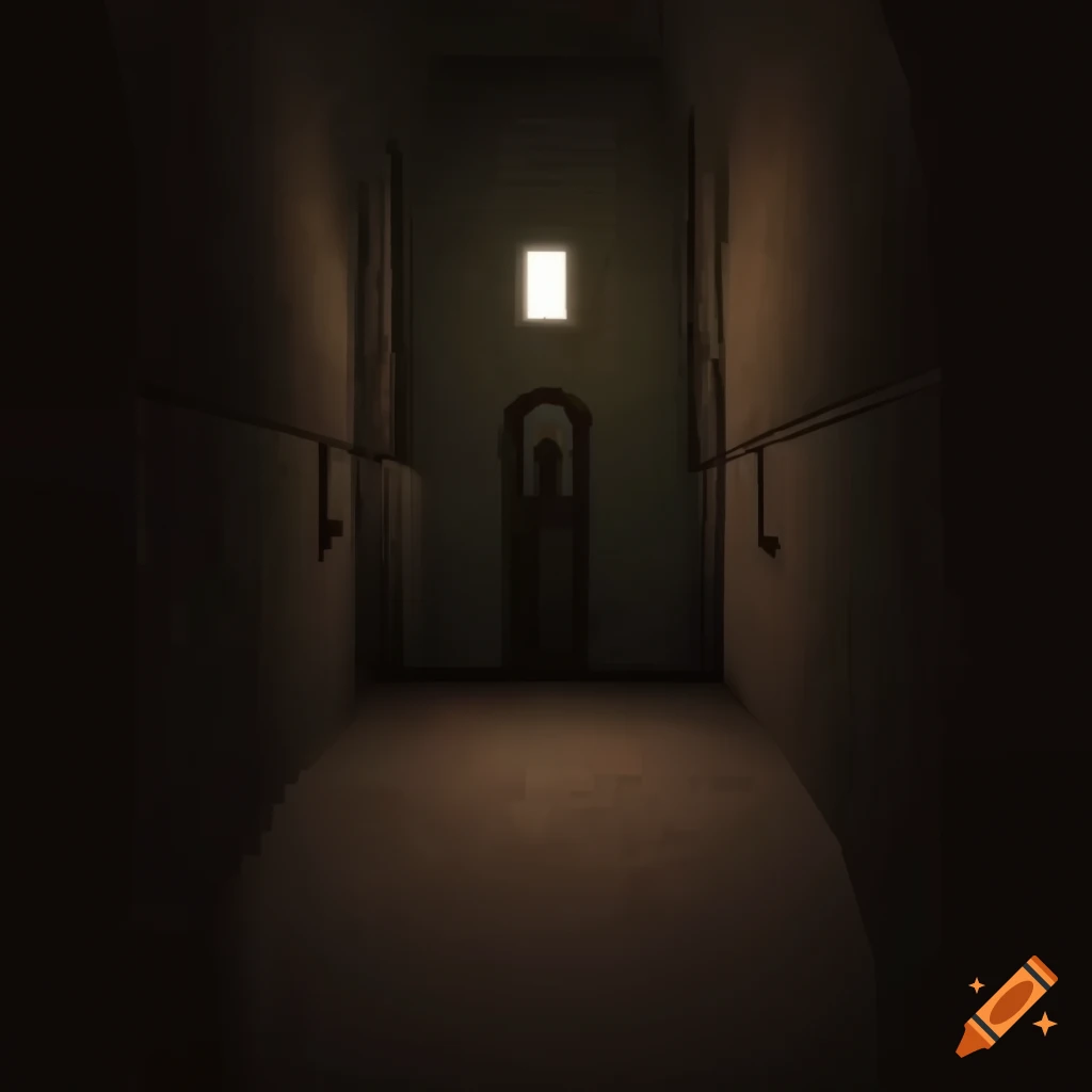 The clock prison cell in the game unturned on Craiyon