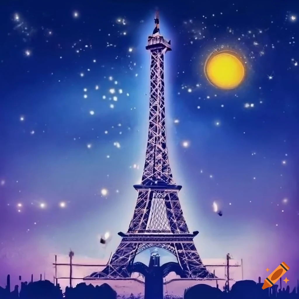 Buy Paris Eiffel Tower Stylized Clipart Ink Drawing Illustration Perfect  for Stickers, Vinyl, Girl Rooms, Bedrooms, Accents, Crafts, and More Online  in India - Etsy