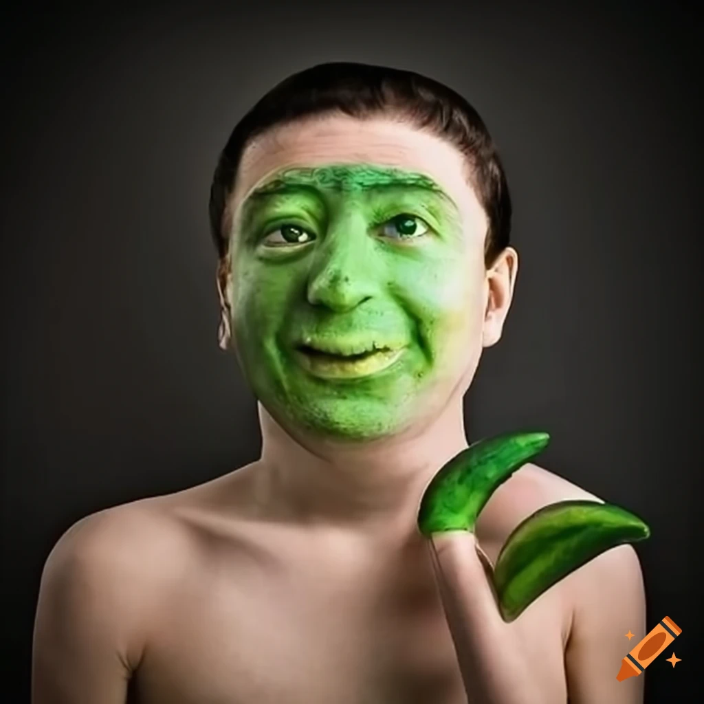 Humanized version of larry the cucumber