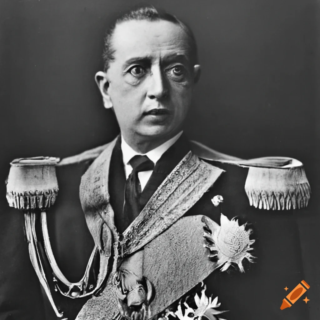 portrait of Jorge Ubico, 21st President of Guatemala
