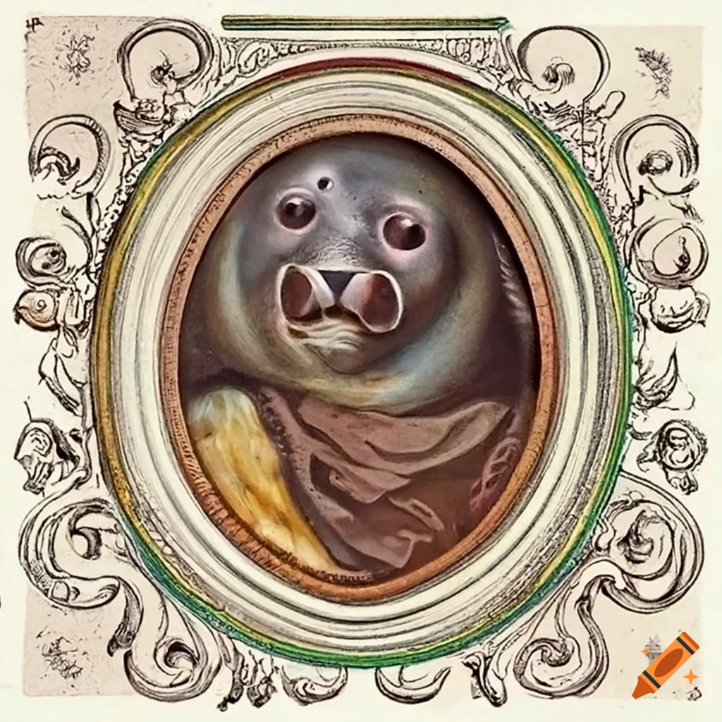 17th century style seal art