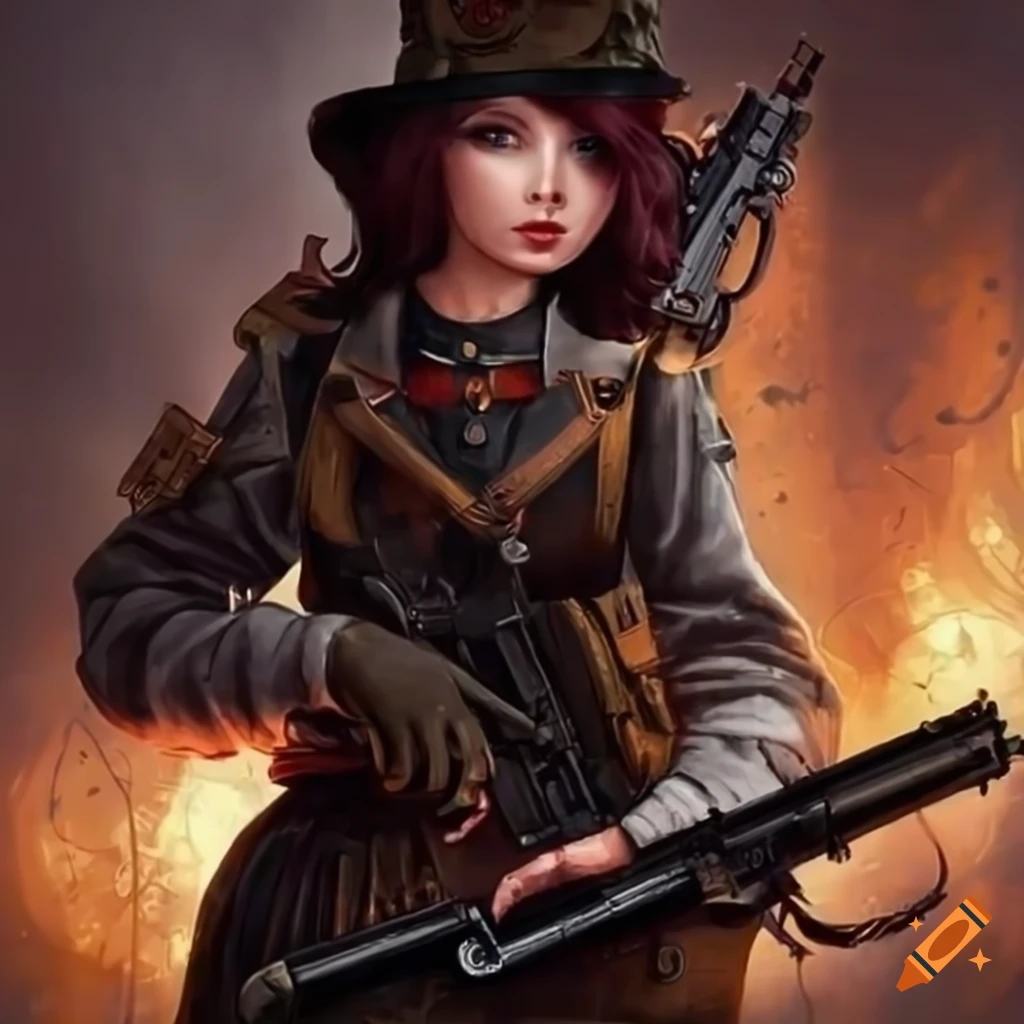 Steam Workshop::Russian Doomer Girl (WW1 Sibera Riflemen)