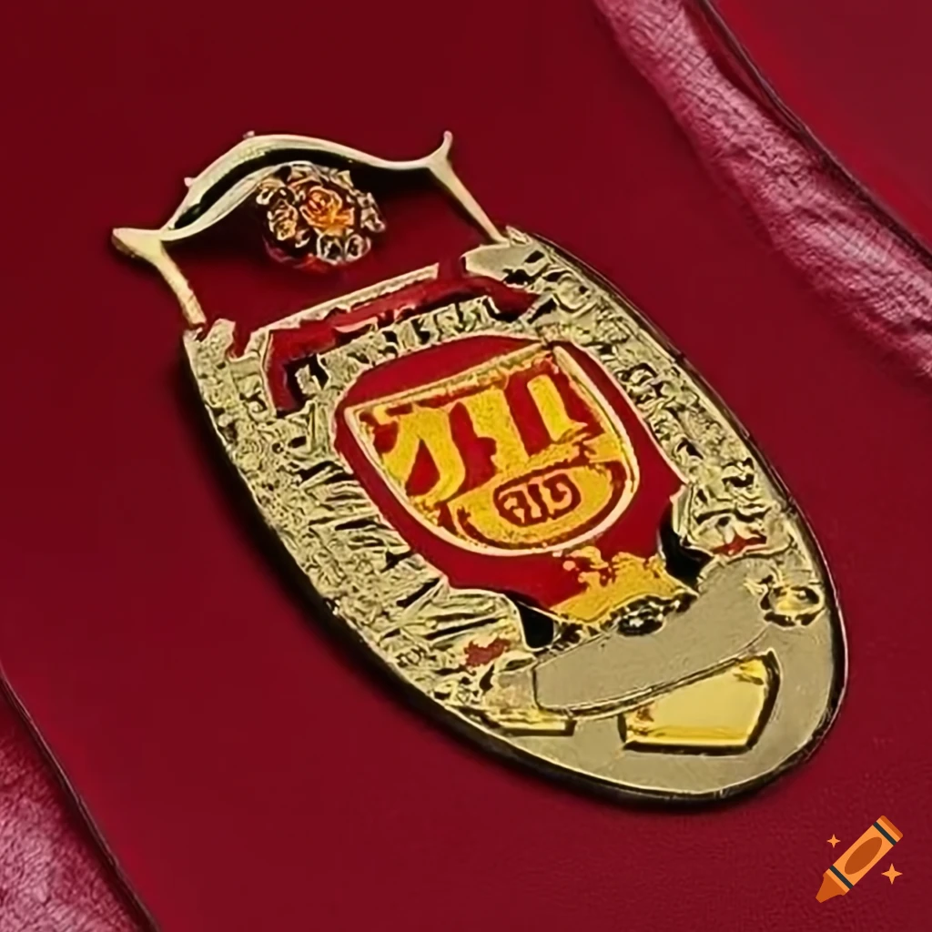 Manchester united football club emblem on Craiyon