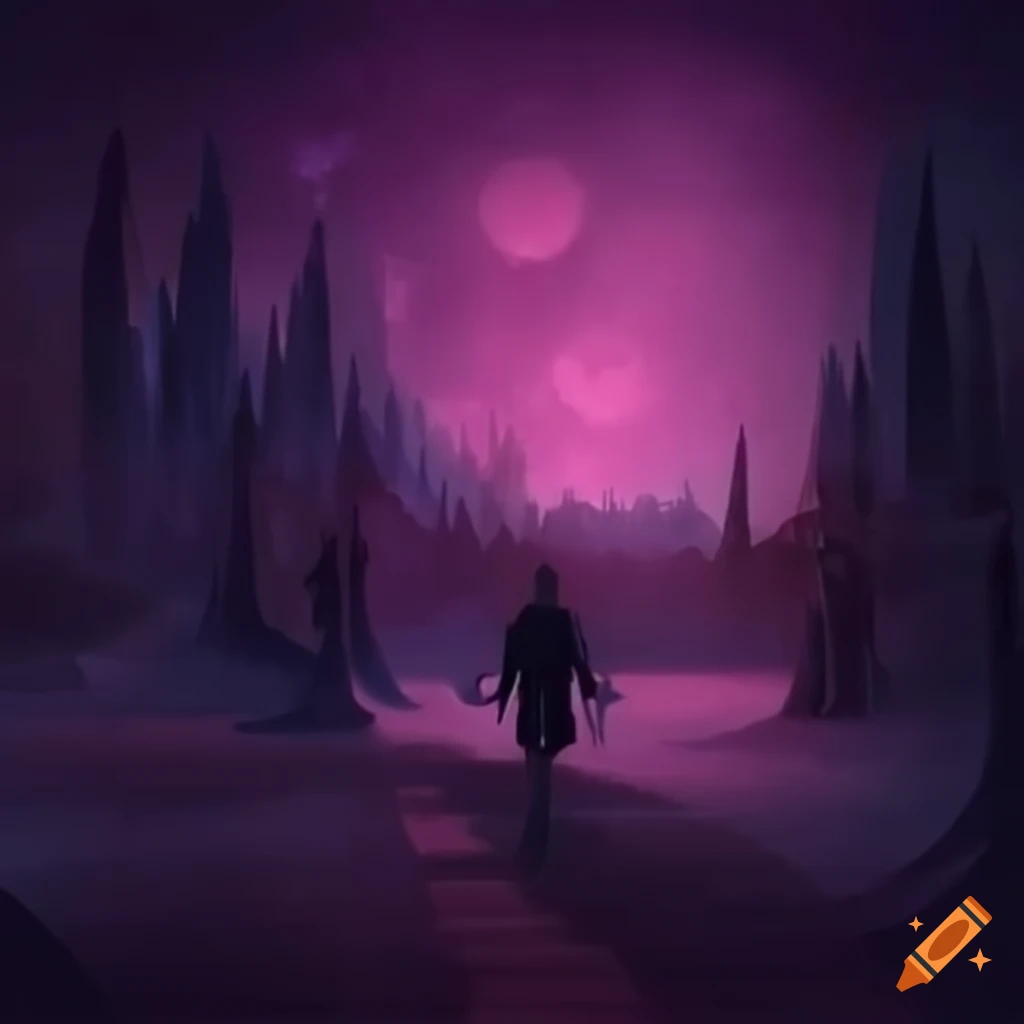 twilight scenery
