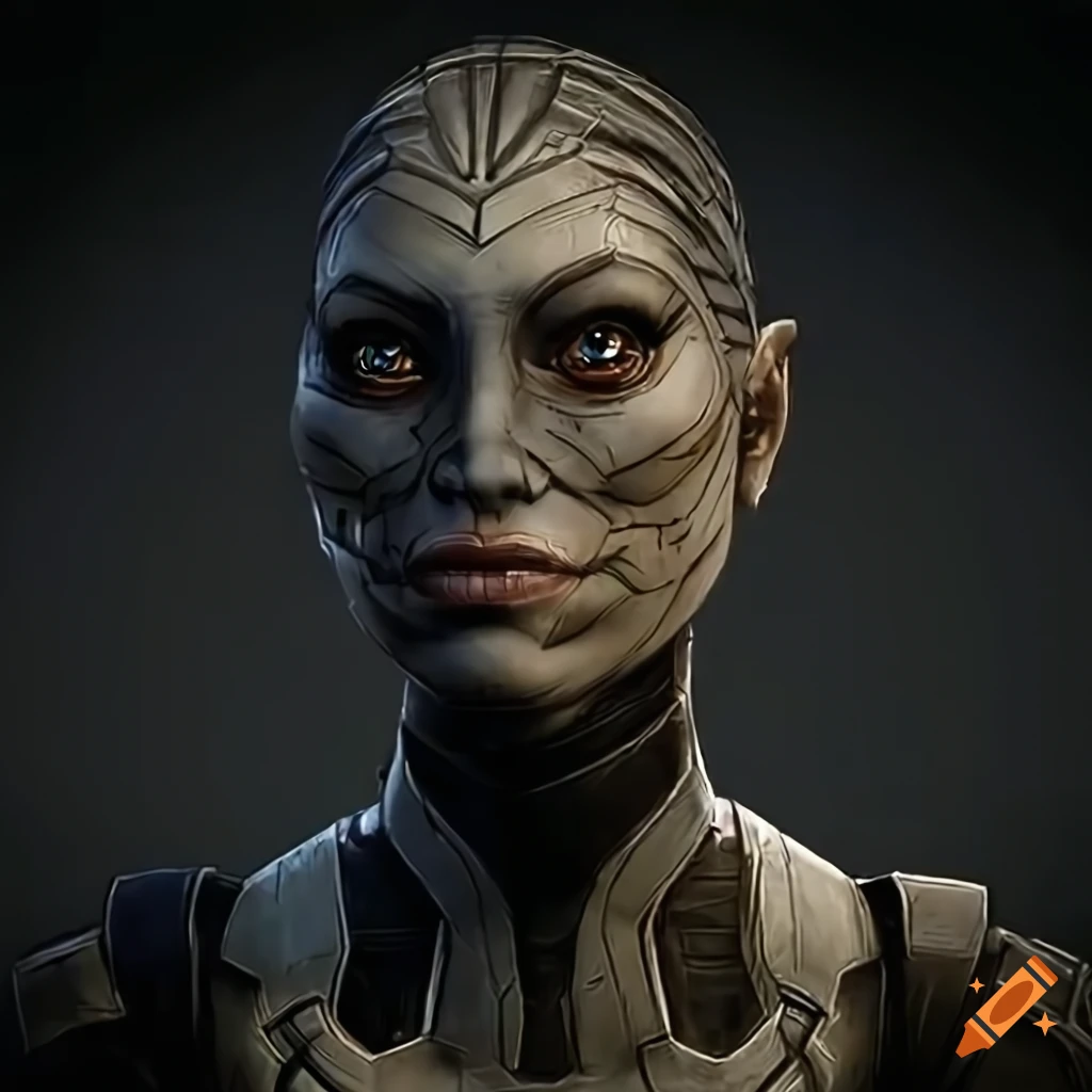 Female Hyenadon From Mass Effect On Craiyon