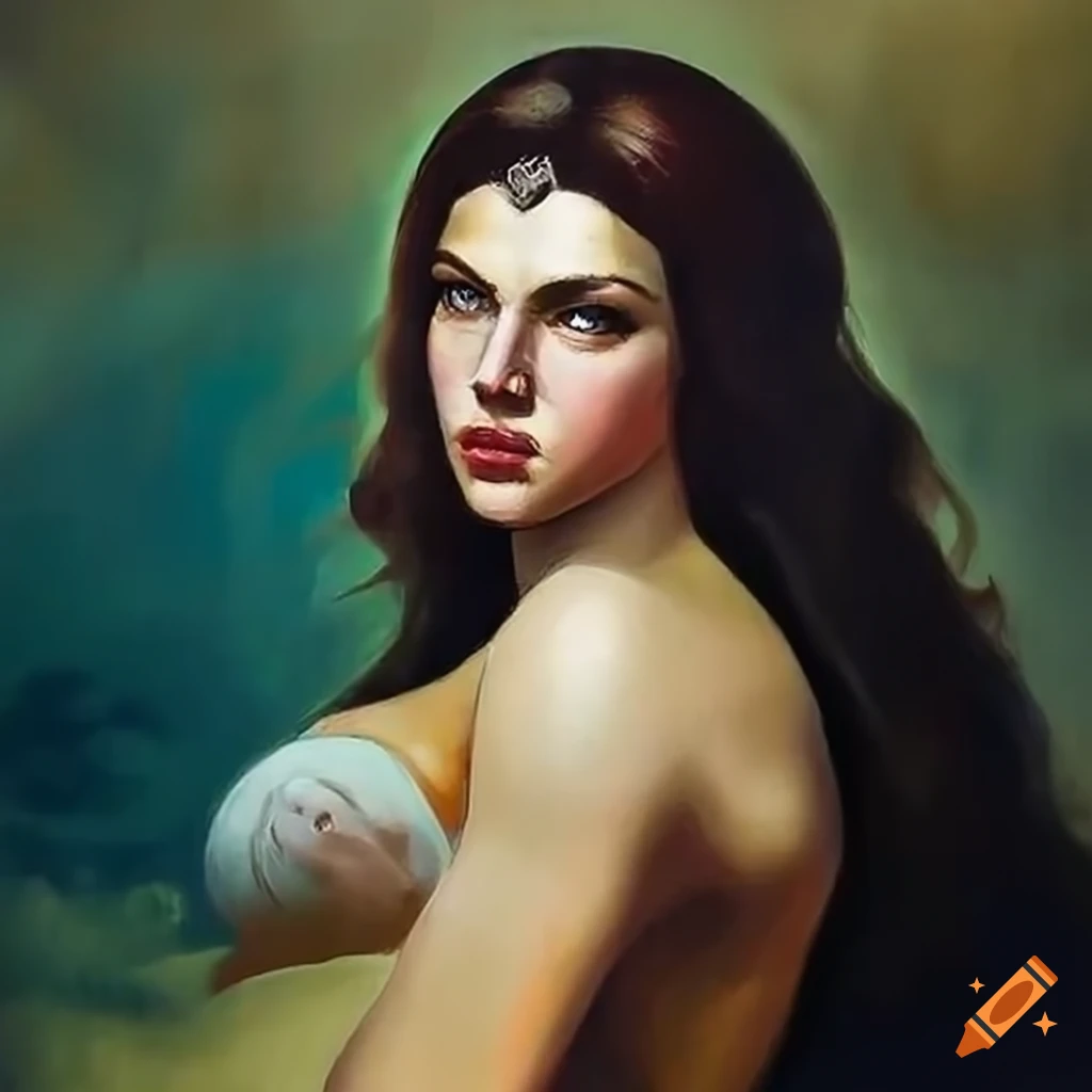 photographic figure study of a young feminine fantasy girl
