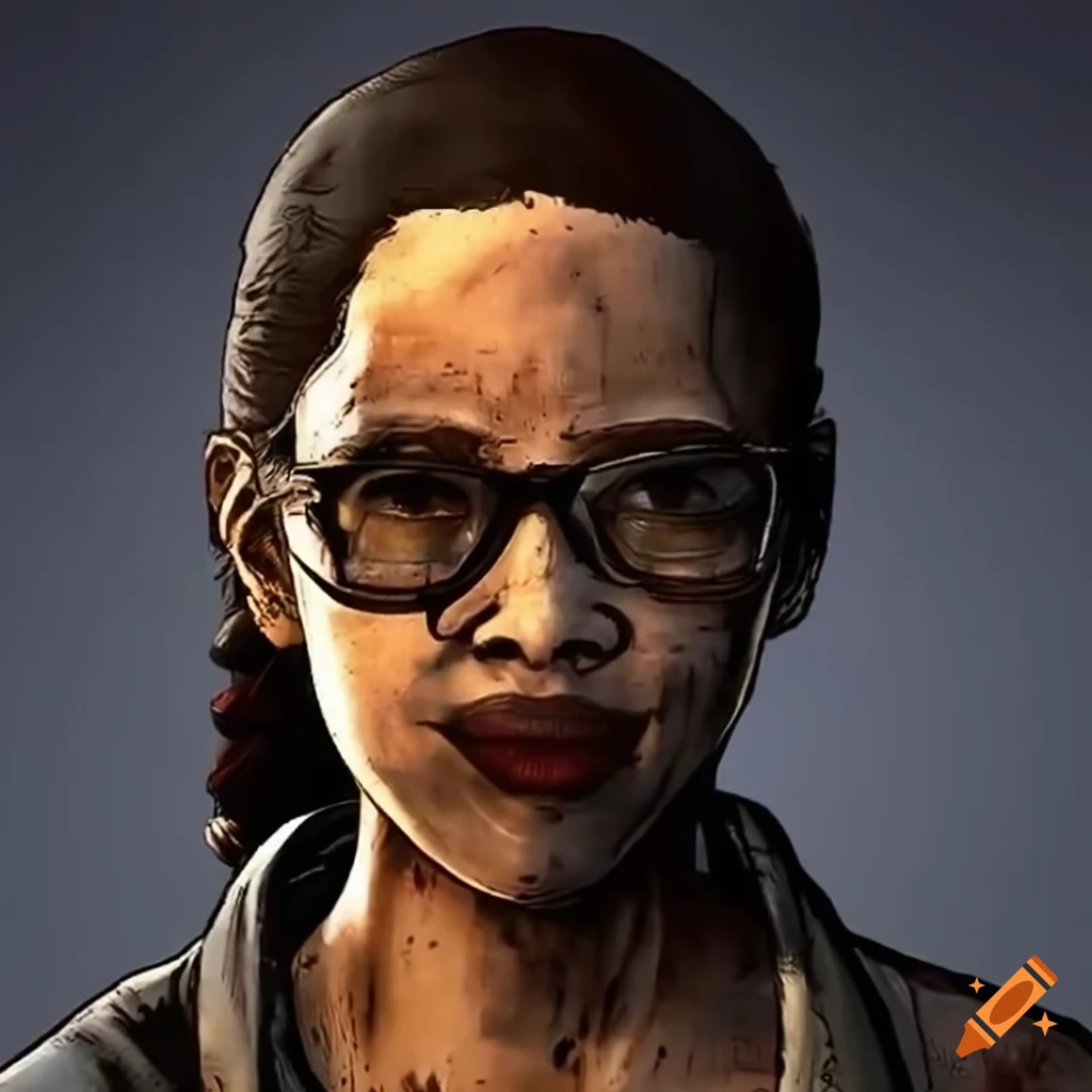 portrayal of a karate sensei in The Walking Dead video game