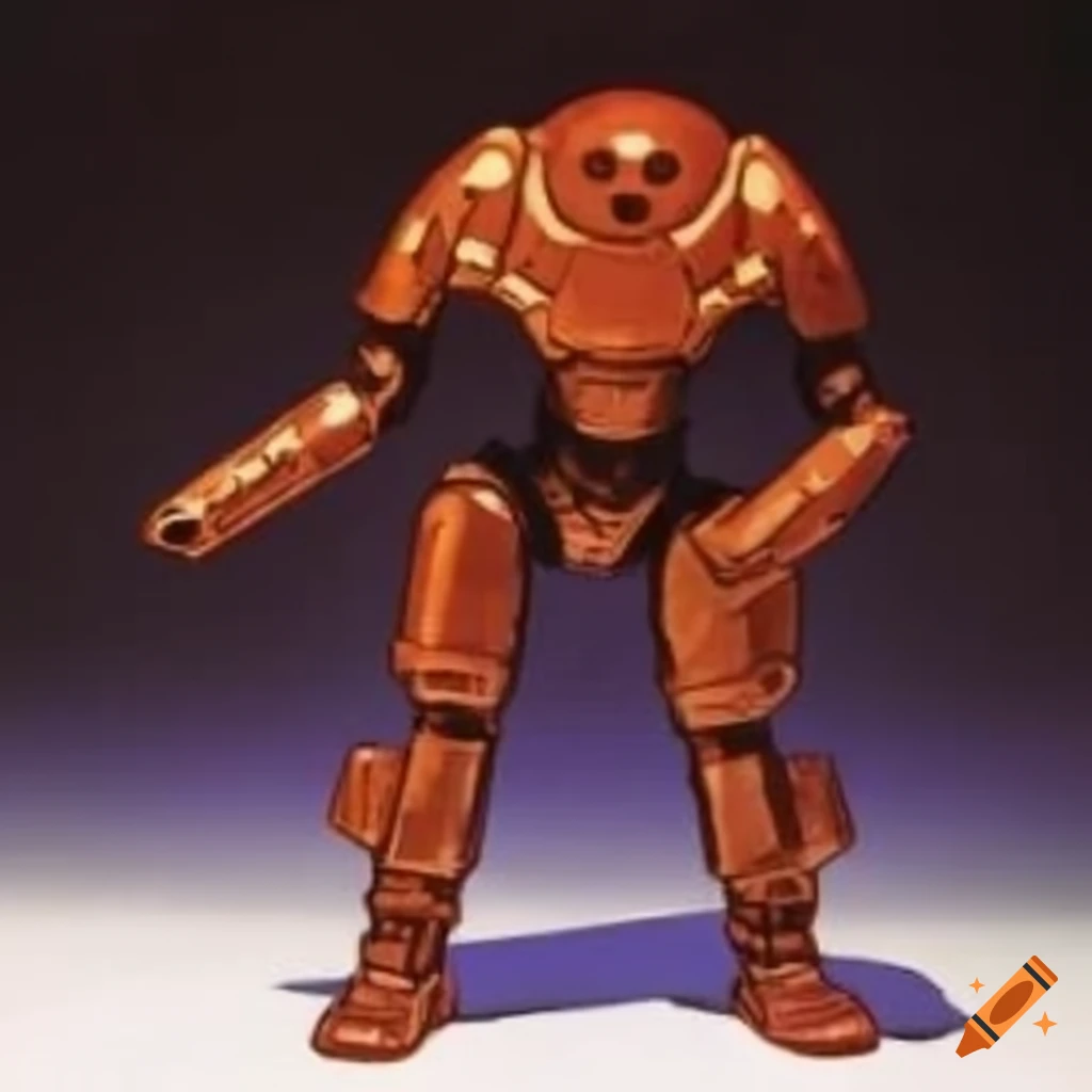 Team Fortress 2 robot character on Craiyon