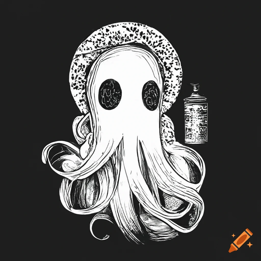 ghost enjoying a beverage