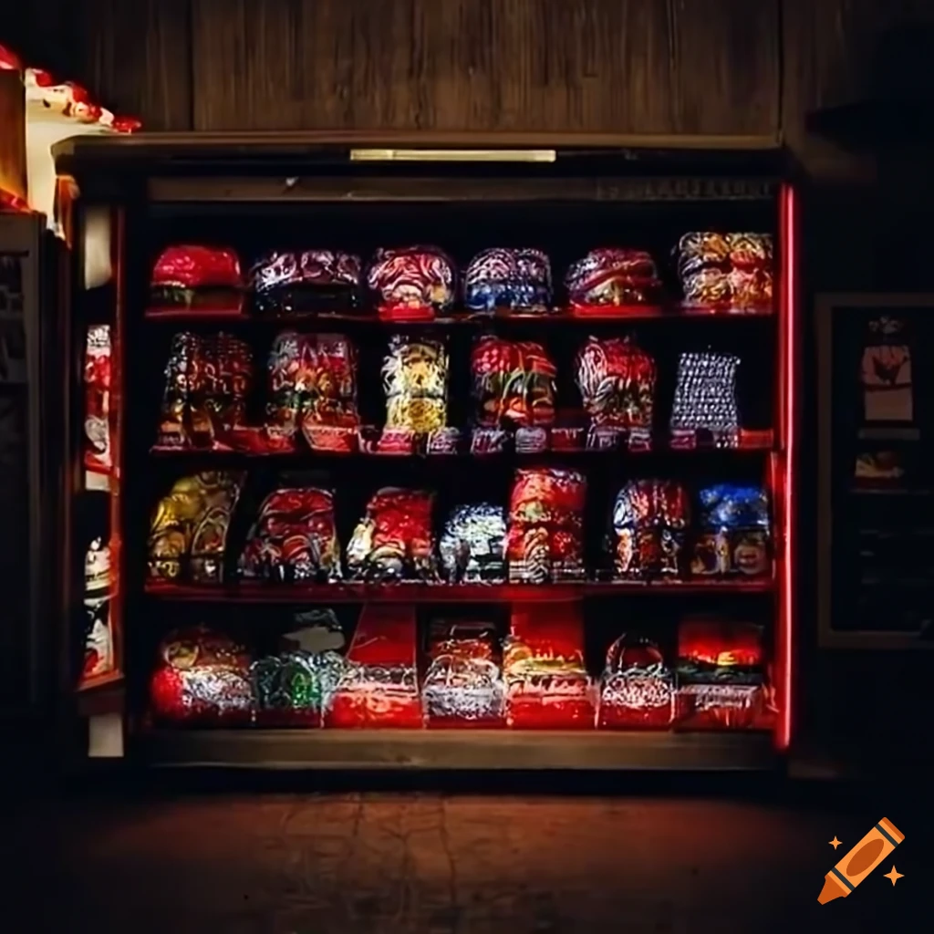 Christmas vending machine