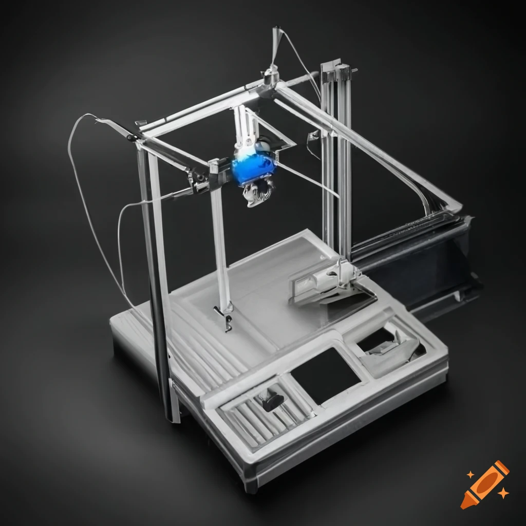 Bambulab industrial 3d printer on Craiyon