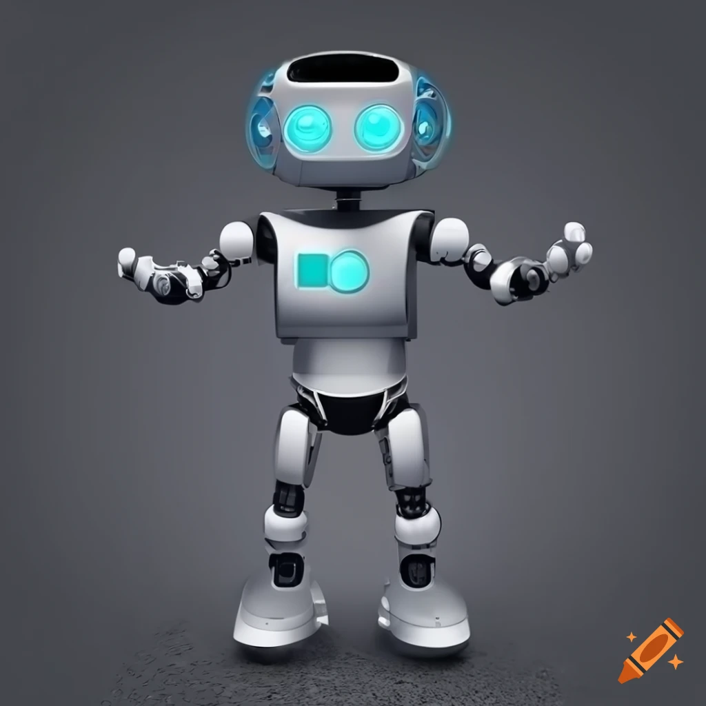 Chat robot profile picture on Craiyon