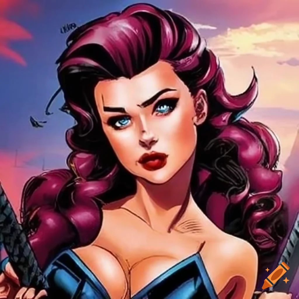 ultra realistic pinup girl artwork