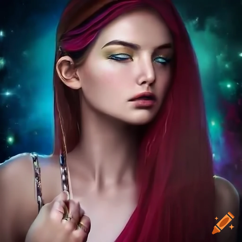 Ultra realistic portrait of a feminine fantasy art girl on Craiyon