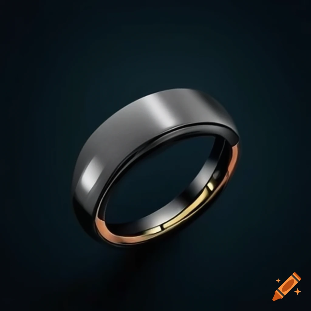 Smart ring to track health and fitness on Craiyon